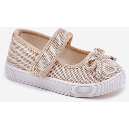 Boto Children's Ballerinas With Bow Golden Amirinas Cene
