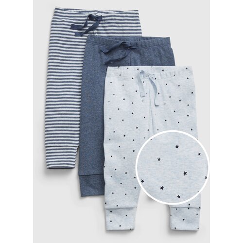 GAP Baby Sweatpants mix organic, 3 pcs - Boys Slike