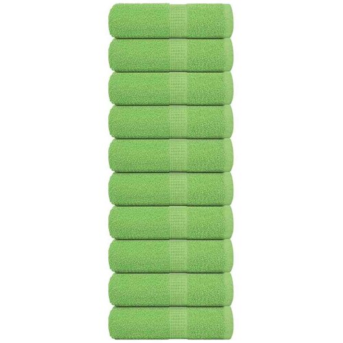 vidaXL Brisače 10 kos zelena 30x30 cm 360 gsm 100% bombaž Cene