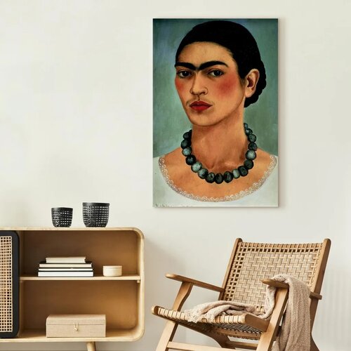  Slika - Frida Kahlo – Self-Portrait with Beaded Necklace 20x30 Akustična Cene