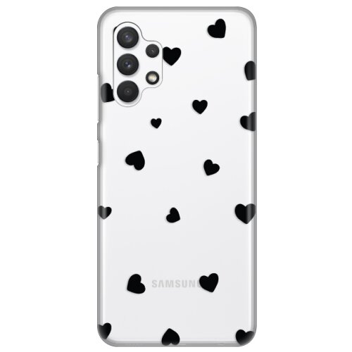 maska silikonska print skin za samsung A325F galaxy A32 4G (eu) hearts Slike