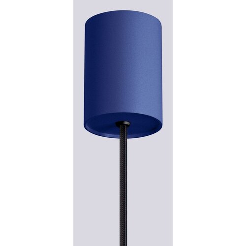 Nice Lamps Temno modra viseča svetilka s steklenim senčilom &amp;oslash; 12 cm Orbital &amp;ndash; Slike