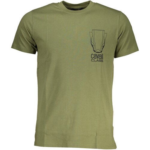 Cavalli Class GREEN MEN&#39;S SHORT SLEEVED T-SHIRT Cene