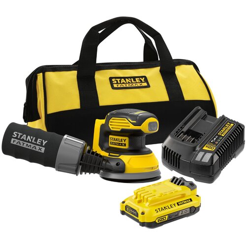 Stanley V20 akumulatorski ekscentricni / brusilica 18V 2,0Ah 125mm, 1 baterija Cijene