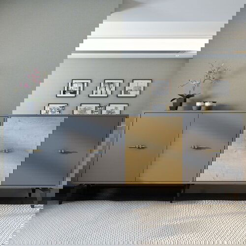 Hanah home konzolni sto Verry, 180x82.6x35 cm, Antracit Cene