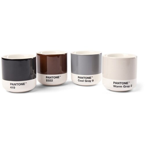 Pantone Porcelanaste skodelice v kompletu za espresso 4 ks 100 ml Macchiato – Cene