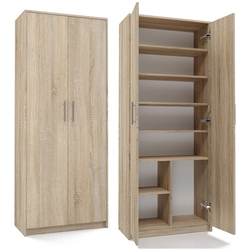 Shumee Oliv 2D polica SONOMA, (21555033) Slike