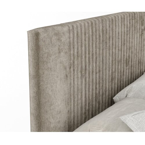 Maison de R&amp;ecirc;ve Svetlo rjava boxspring postelja s prostorom za shranjevanje 200x200 cm Bergamo &amp;ndash; Slike