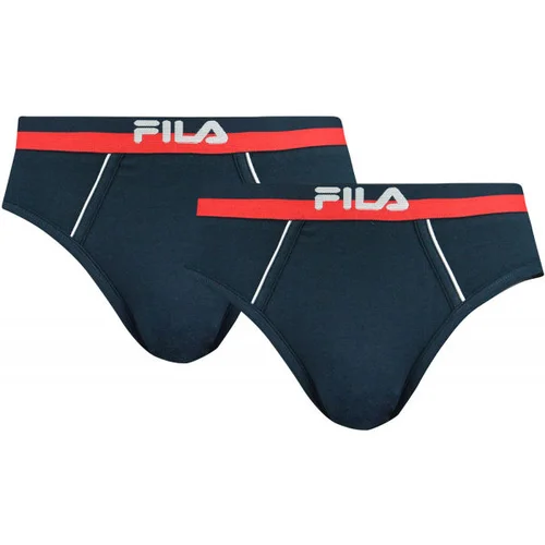 Fila MAN BRIEF 2-PACK Muške gaće, tamno plava, veličina