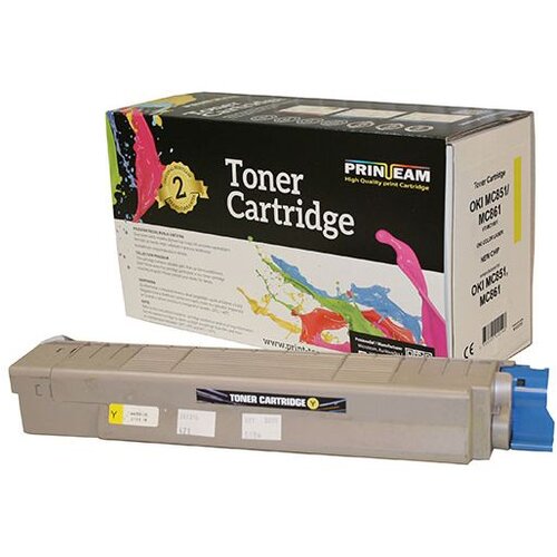  Toner Print-Team OKI MC851/MC861 Yellow Cene