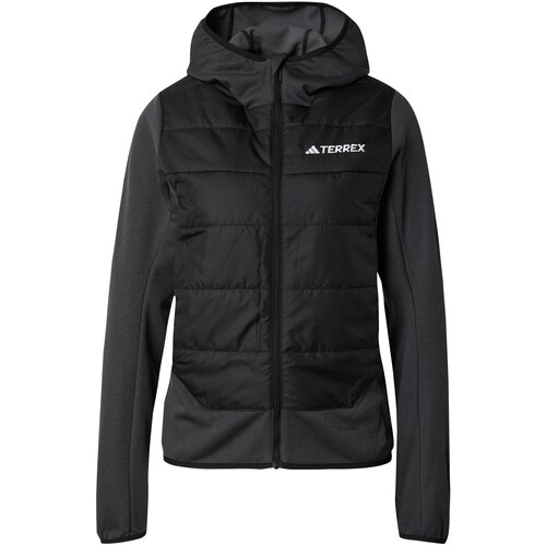 Adidas Zunanja jakna črna / pegasto črna / bela Cene