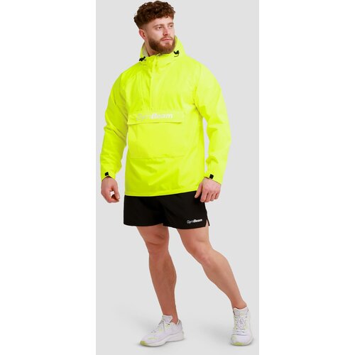 GymBeam Mu&amp;scaron;ka jakna za ki&amp;scaron;u Smock Citric Slike