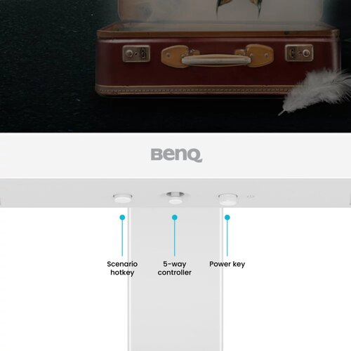 BENQ DEUTSCHLAND BenQ 68.6cm EW2790U 16:9 USB-C/HDMI white spk. UHD Slike