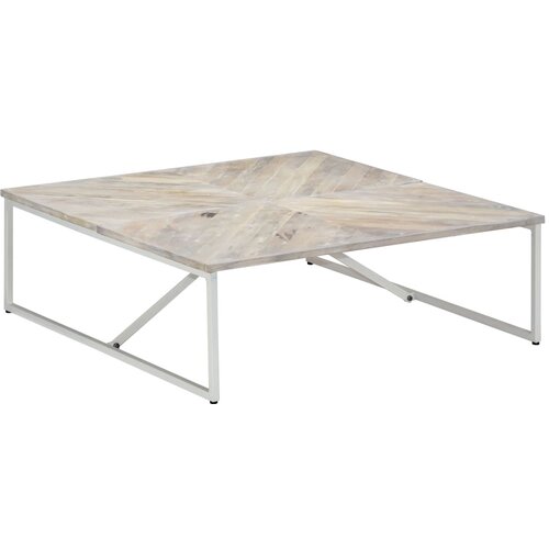  Stolić za kavu od masivnog drva manga 110 x 110 x 36 cm Cene