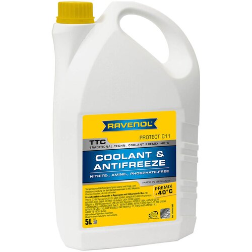 RAVENOL Antifriz TTC Protect C11 Premix -40&deg;C, 5L Cene