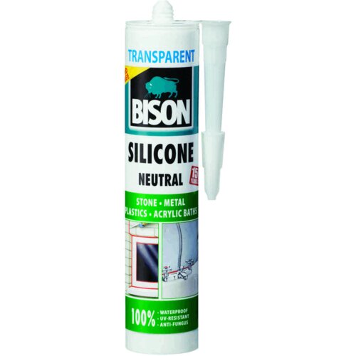 Bison Silikon Neutral transparent 280 ml Slike
