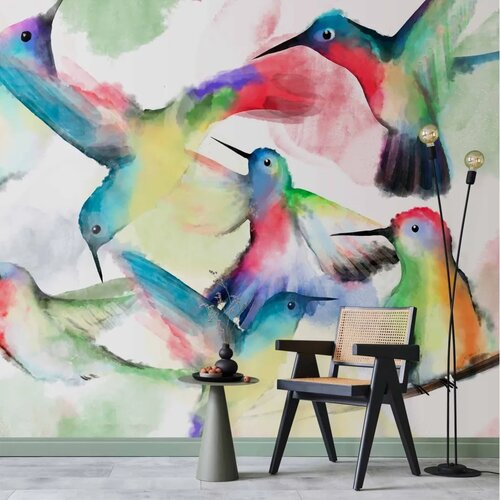  Foto tapeta - Watercolor Birds 100x70 Standard Cene
