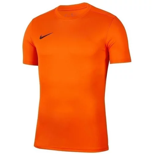 Nike Majice s kratkimi rokavi Dry Park Vii Jsy Rdeča