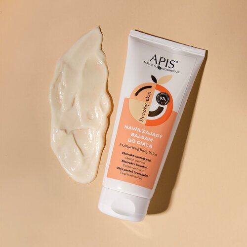 Apis Natural Cosmetics Peachy Skin vlažilni balzam za telo 200 ml Slike