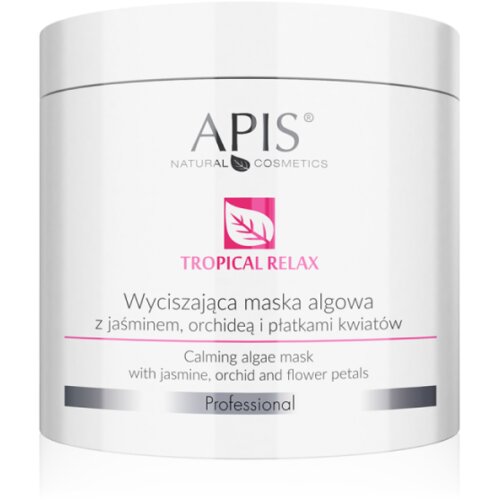 Apis Natural Cosmetics eksfoliation - tropical relax - anti-age maska sa algama, jasminom, orhidejom i cvetnim laticama 250 g Slike