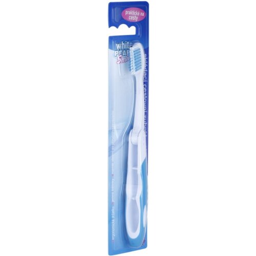 White Pearl Smile zložljiva potovalna zobna ščetka 1 kos Cene