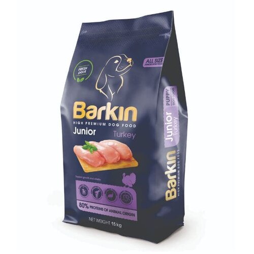 Barkin ćuretina puppy/junior 15kg Cene