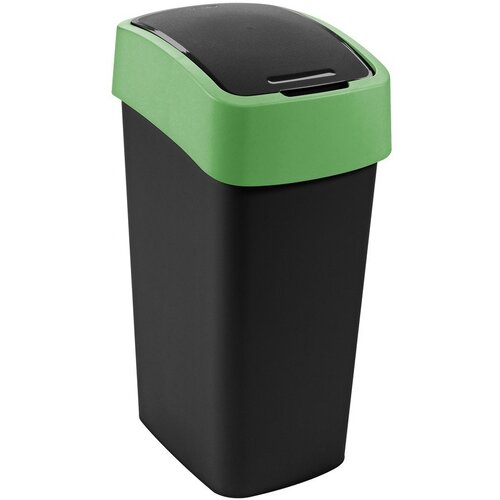 Curver Zelena/crna plastična kanta za smeće za odvojeni otpad 45 l Flip Bin &amp;ndash; Slike