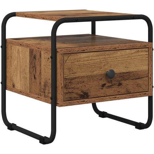  Noćni ormar Staro drvo 40 x 39,5 x 40 cm Konstruirano drvo Slike