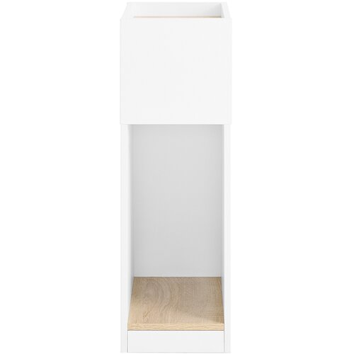 SoBuy Nočna omarica s 3 policami Bela 20x35x60cm Funkcionalen FBT171-WN, (5000091668) Cene