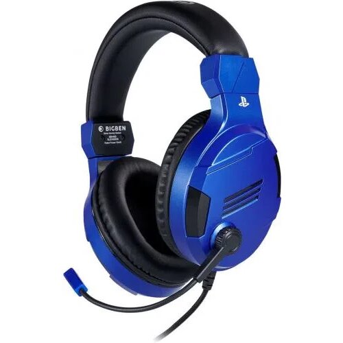 Bigben PS4 Stereo Gaming slusalice v3 Blue Slike