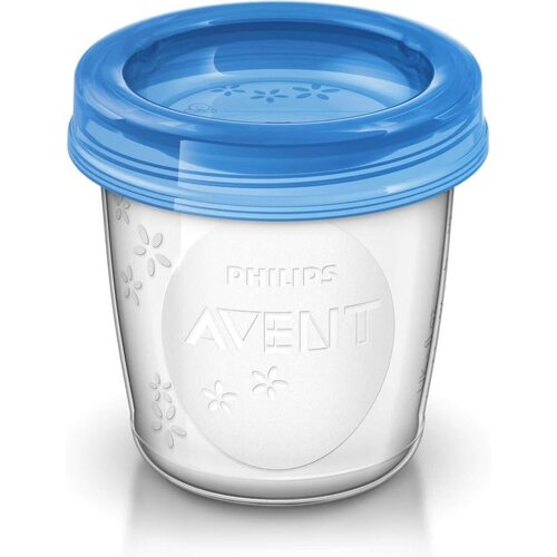 Avent posodic za shranjevanje mleka 180 ml, 10 kom SCF618/10 Slike