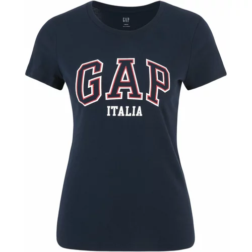 Gap Petite Majica 'ITALIA' mornarska / rdeča / bela