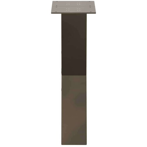 VidaXL Noge za stolić X-oblika 2 kom prirodni čelik 38x(42-43)cm čelik Slike