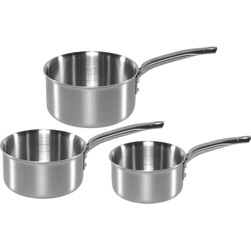 De buyer Alchimy Stainl. Steel Handled Saucepan Set, 3-pc Slike