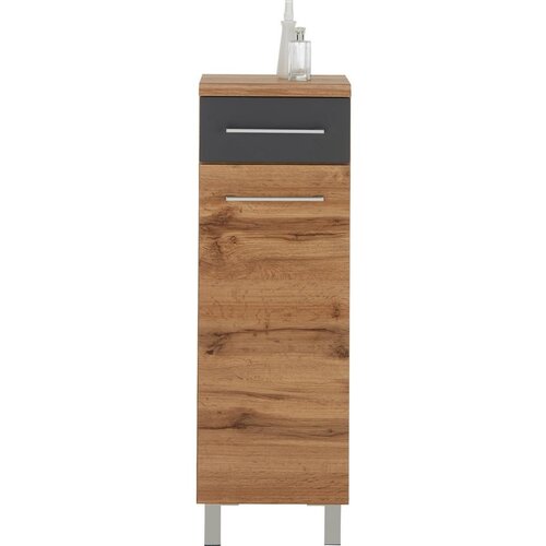 Premium Living Spodnja Omarica Float, Hrast, Antracit Slike