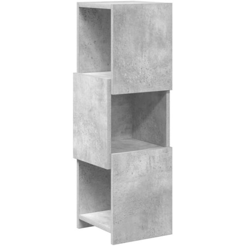 vidaXL Kotna omarica Bela 25,5x25x80cm Konstruiran les, (5000113111) Cene
