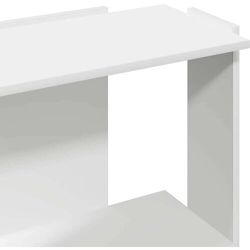 vidaXL Regal za knjige s 3 razine bijeli 60x30x80 cm konstruirano drvo Cijene