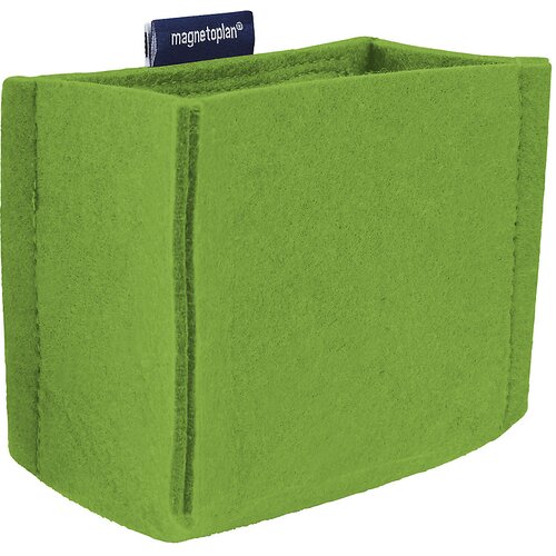 Magnetoplan Držalo za pisala magnetoTray, MEDIUM, Vx&amp;Scaron;xG 100 x 130 x 60 mm, zelene barve Slike
