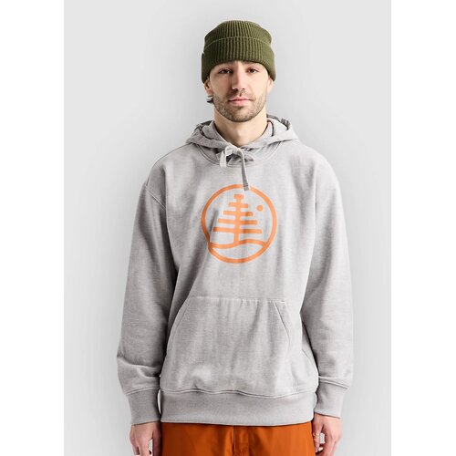 Burton Family Tree Pulover s kapuco gray heather Cene