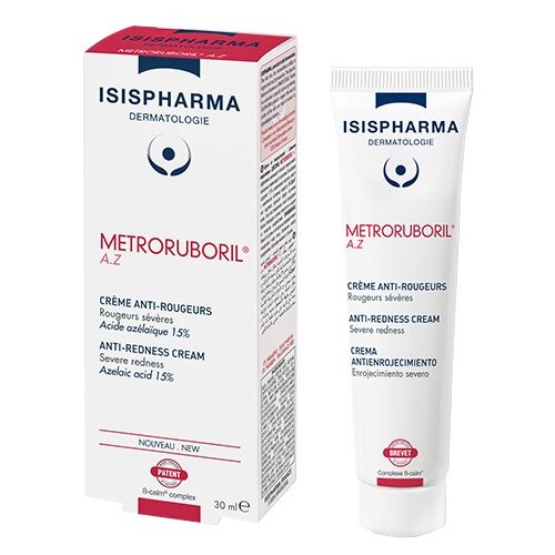 Isis Pharma Metroruboril A.Z gladilna krema proti rdečici 30 ml Slike