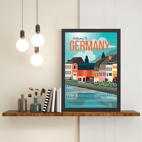 Wallity uramljena slika Germany, 35x45 cm Cene