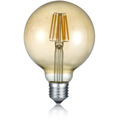  LED/filament žarnica s toplo svetlobo z žarnico E27, 6 W Globe &ndash; Cene