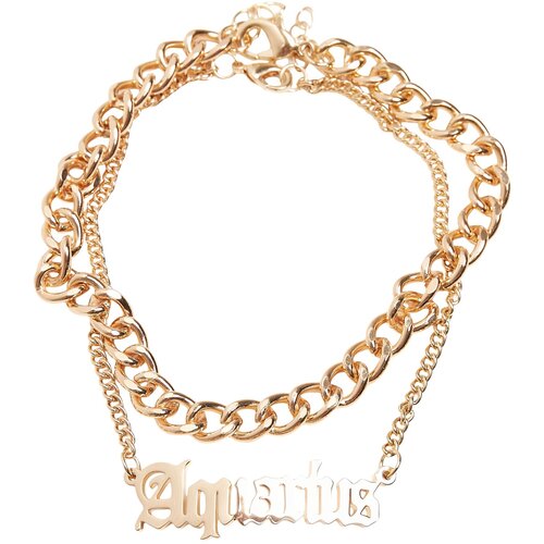 Urban Classics Accessoires Zodiac Golden Ankle Aquarius Slike