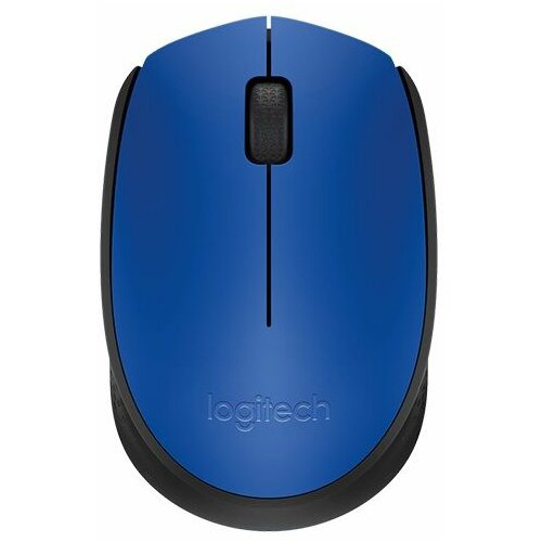 Logitech M171 Wireless Mouse Blue Slike