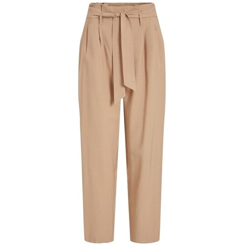 Vila Noos Pants Kaya 7/8 - Sesame Bež Slike