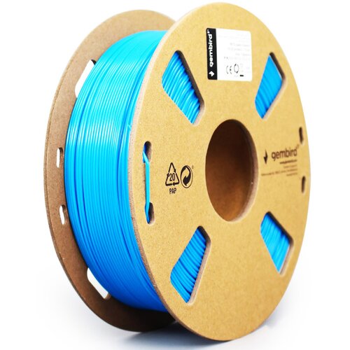 Gembird 3DP-PETG1.75-01-B PETG Filament za 3D stampac 1.75mm, kotur 1KG Blue Slike