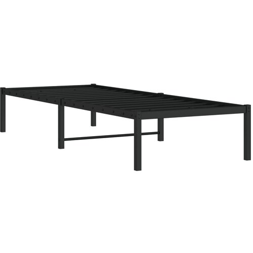  okvir za krevet crni 75 x 190 cm Slike