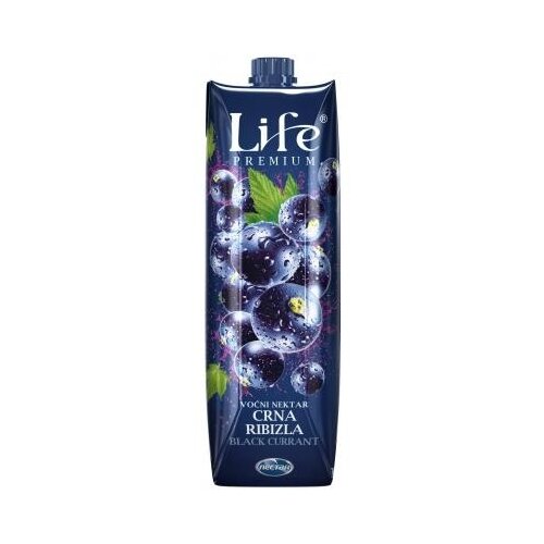 Nectar sok life crna ribizla nektar 1L brik Cene