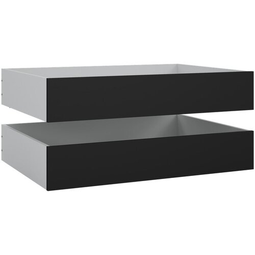 Tvilum Crne ladice za ispod kreveta u setu 2 kom 90x190/140x190 cm Naia – Cijene