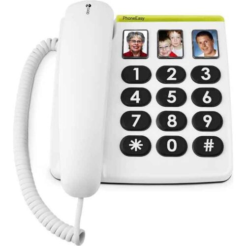 Doro velikotipični telefon PhoneEasy331ph bel, (20685920) Slike